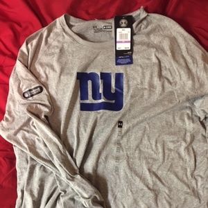 NWT New York Giants Long Sleeve Athletic Shirt XXL